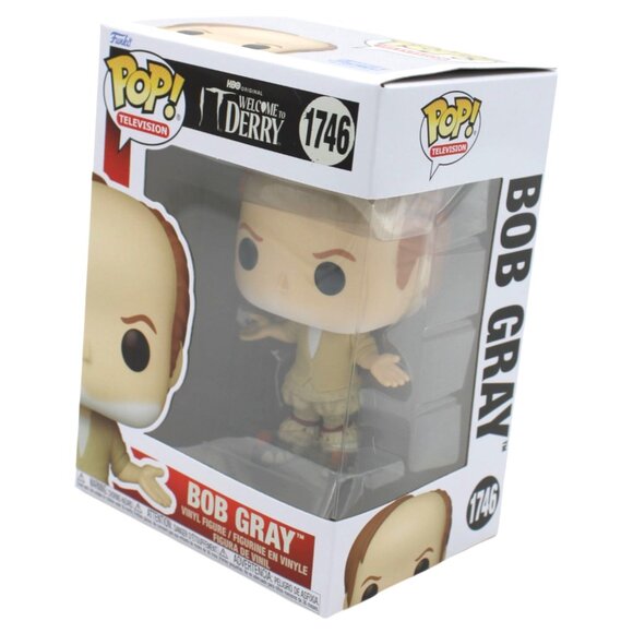Funko Pop! Television Bob Gray Vinyl Figure HBO Welcome To Derry 1746 - Picture 3 of 7